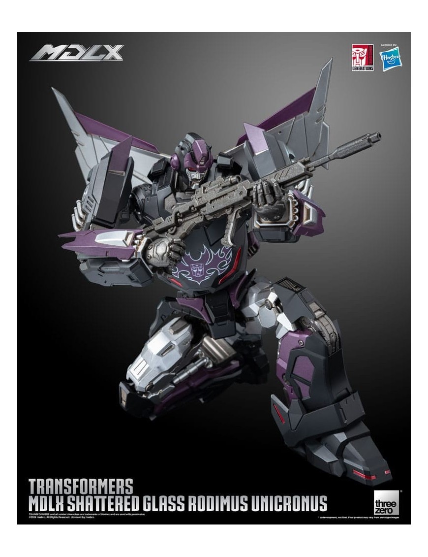 Threezero Transformers MDLX Shattered Glass Rodimus Prime