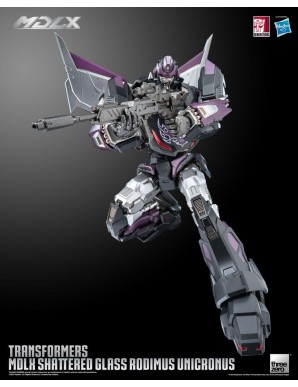 Threezero Transformers MDLX Articulated Figures Series Shattered Glass Rodimus Unicronus