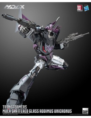 Threezero Transformers MDLX Articulated Figures Series Shattered Glass Rodimus Unicronus