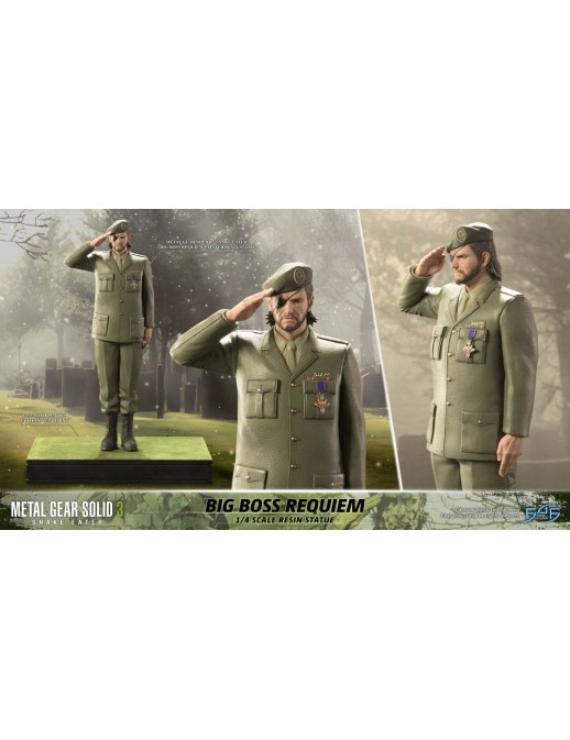 First 4 Figures Metal Gear Solid 3 Snake Eater Big Boss Requiem