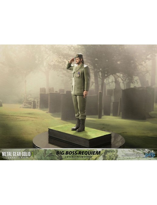 First 4 Figures Metal Gear Solid 3 Snake Eater Big Boss Requiem