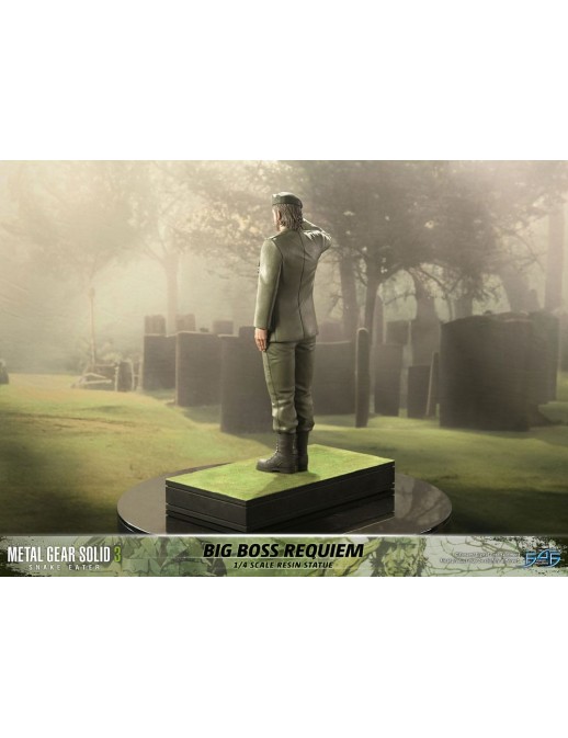First 4 Figures Metal Gear Solid 3 Snake Eater Big Boss Requiem