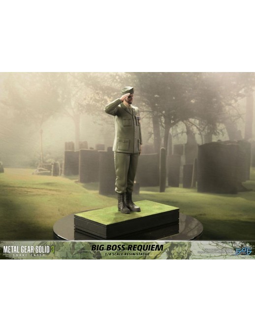 First 4 Figures Metal Gear Solid 3 Snake Eater Big Boss Requiem