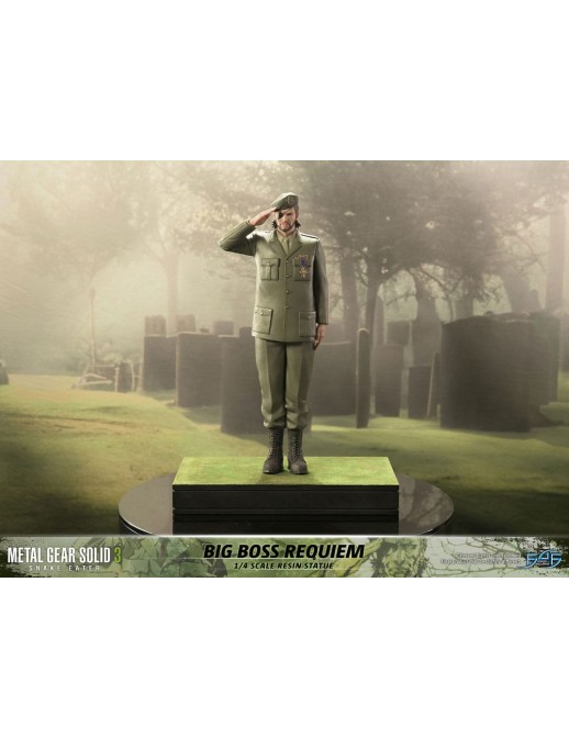 First 4 Figures Metal Gear Solid 3 Snake Eater Big Boss Requiem