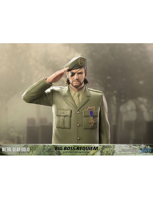 First 4 Figures Metal Gear Solid 3 Snake Eater Big Boss Requiem