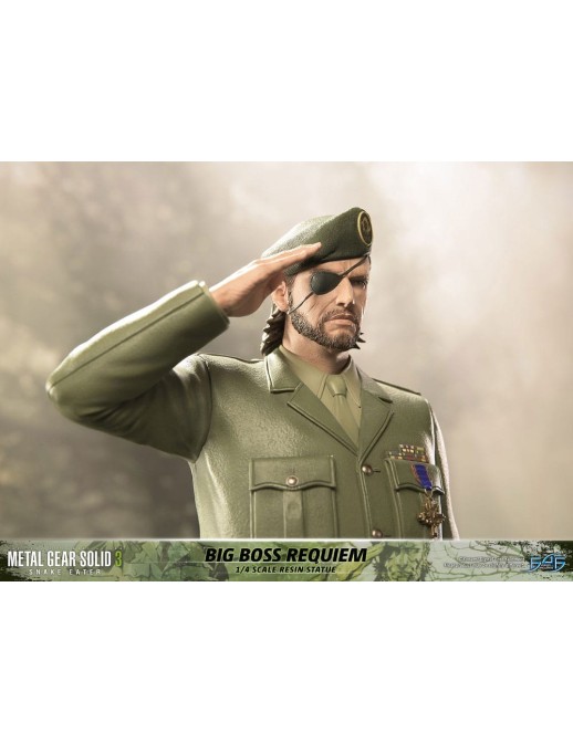 First 4 Figures Metal Gear Solid 3 Snake Eater Big Boss Requiem