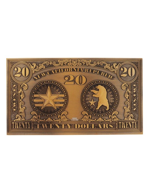 Fanattik Fallout New Vegas New California Republic $20 Bill Limited Edition