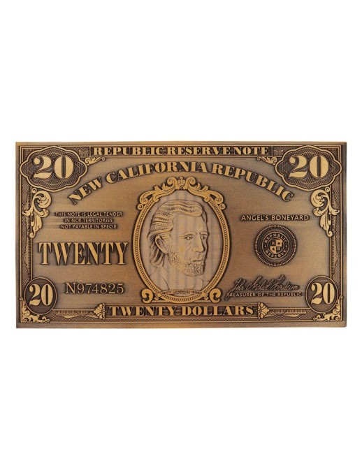 Fanattik Fallout New Vegas New California Republic $20 Bill Limited Edition