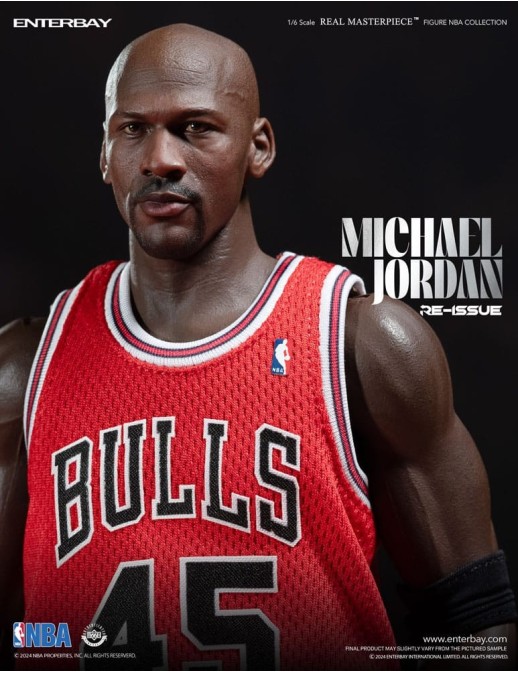 Enterbay Real Masterpiece Figure NBA Collection Michael Jordan "I'm Back" Edition Limited