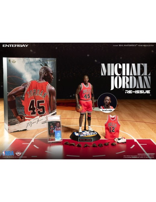 Enterbay Real Masterpiece Figure NBA Collection Michael Jordan "I'm Back" Edition Limited
