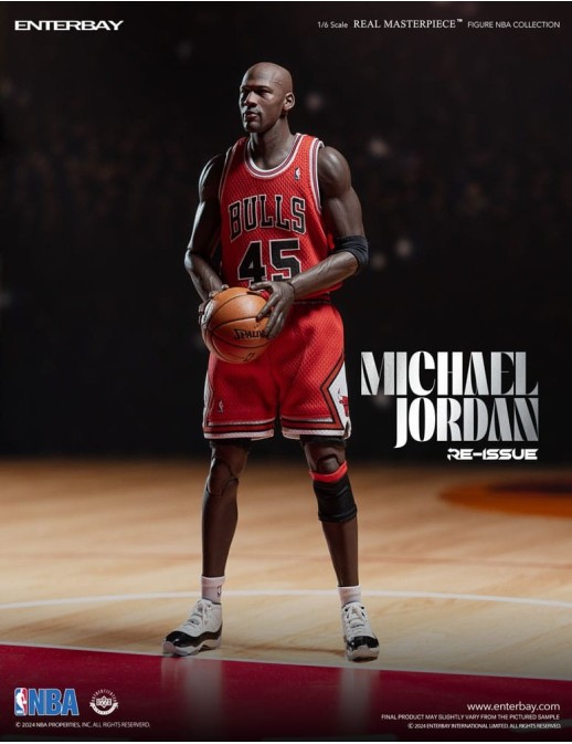 Enterbay Real Masterpiece Figure NBA Collection Michael Jordan "I'm Back" Edition Limited