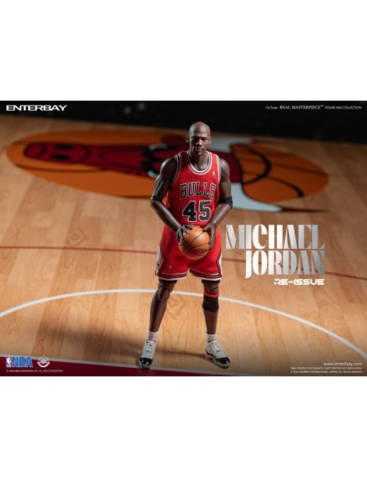 Enterbay Real Masterpiece Figure NBA Collection Michael Jordan "I'm Back" Limited Edition