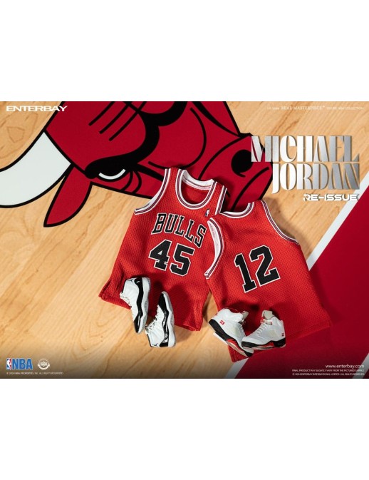 Enterbay Real Masterpiece Figure NBA Collection Michael Jordan "I'm Back" Edition Limited