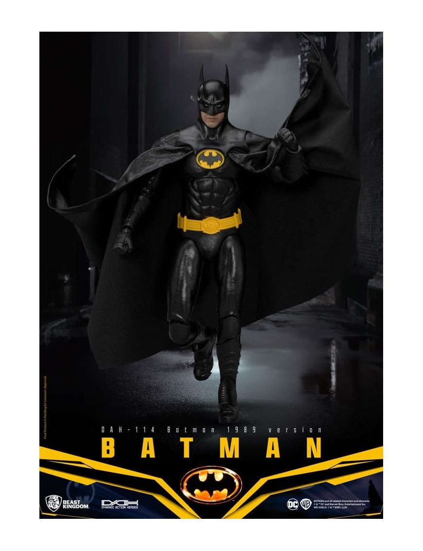Beast Kingdom Dynamic 8ction Heroes DAH-114 Batman 1989 Beast Kingdom Dynamic 8ction Heroes DAH-114 Batman 1989