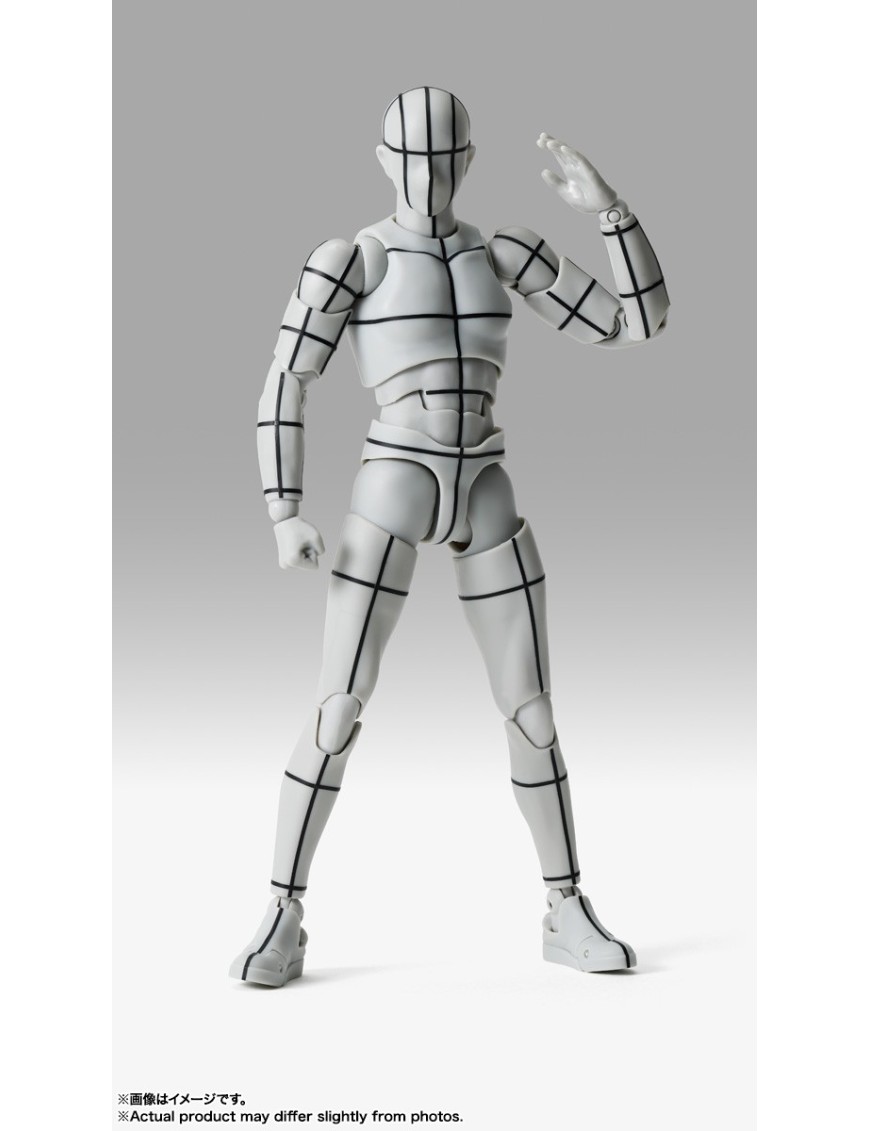 Bandai S.H. Figuarts Body-kun Sports Edition Wire Frame Gray Color Version Bandai S.H. Figuarts Body-kun Sports Edition Wire Frame Gray Color Version
