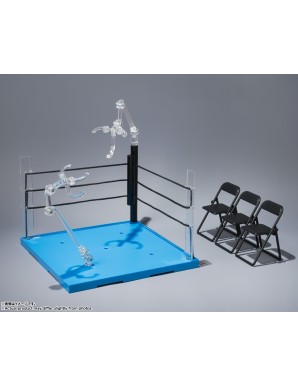 Bandai Tamashii Stage ACT Ring Corner Neutral Corner & Pipe Chair Set