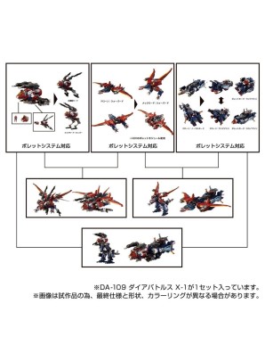 Takara Tomy Diaclone Reboot DA-109 Dia-Battles X-1