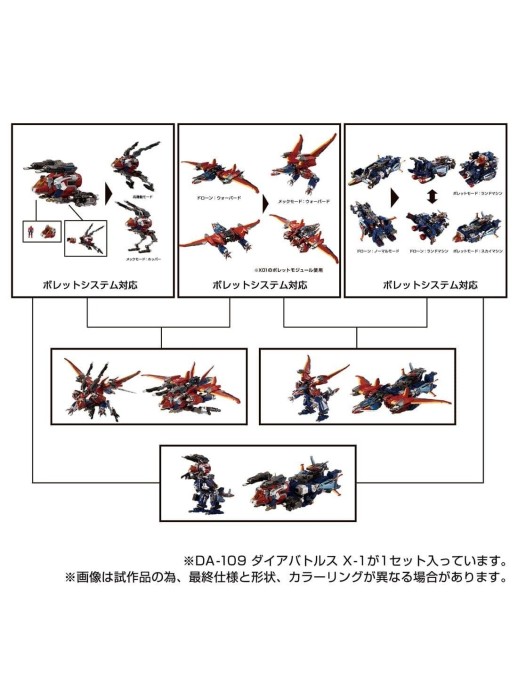 Takara Tomy Diaclone Reboot DA-109 Dia-Battles X-1
