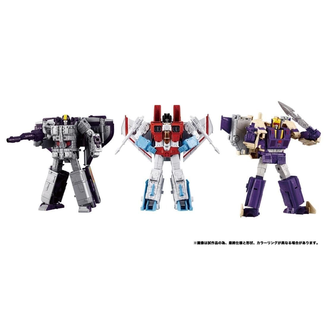 HASBRO TRANSFORMERS DRAMATIC CAPTURE SERIES TRIPLE TAKEOVER