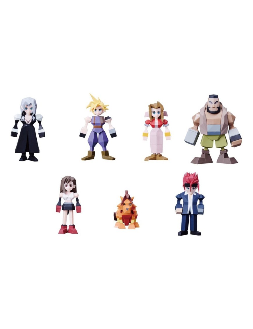 Square Enix Final Fantasy VII Polygon Figure Vol. 1 Box of 7 Random Figures Square Enix Final Fantasy VII Polygon Figure Vol. 1 Box of 7 Random Figures