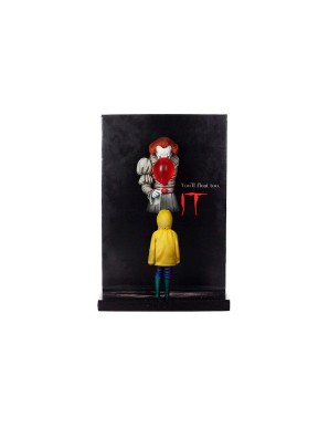 SD Toys Universal Monsters Poster IT Pennywise & Georgie
