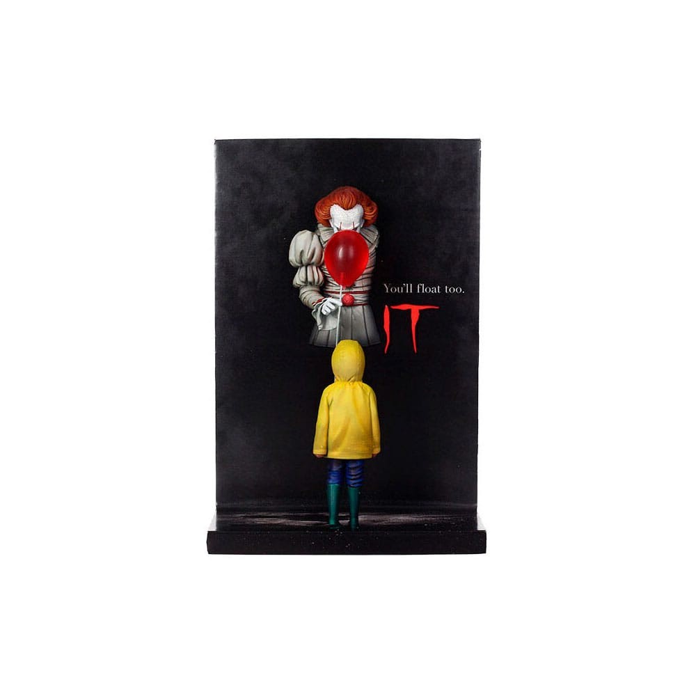 SD TOYS UNIVERSAL MONSTERS POSTER IT PENNYWISE & GEORGIE