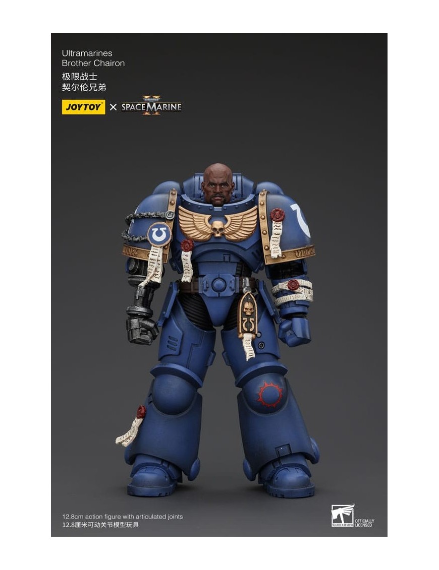 Joy Toy Warhammer 40,000 Space Marine 2 Ultramarines Brother Chairon Joy Toy Warhammer 40,000 Space Marine 2 Ultramarines Brother Chairon