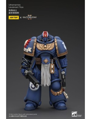 Joy Toy Warhammer 40,000 Space Marine 2 Ultramarines Lieutenant Titus
