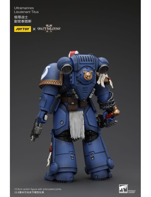 Joy Toy Warhammer 40,000 Space Marine 2 Ultramarines Lieutenant Titus
