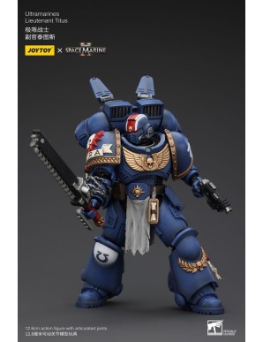 Joy Toy Warhammer 40,000 Space Marine 2 Ultramarines Lieutenant Titus