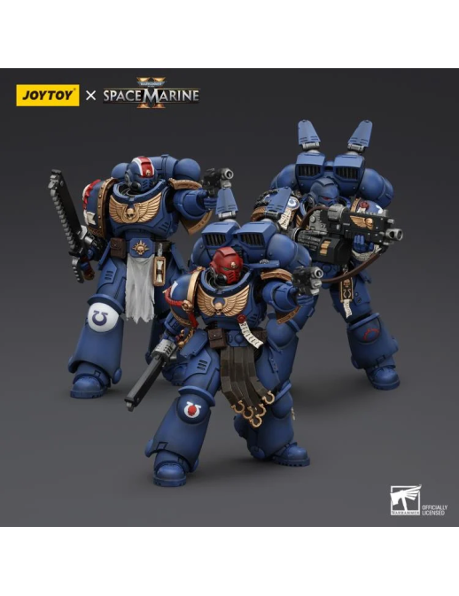 Joy Toy Warhammer 40,000 Space Marine 2 Ultramarines Lieutenant Titus