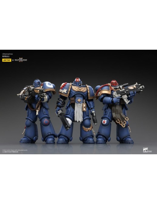 Joy Toy Warhammer 40,000 Space Marine 2 Ultramarines Lieutenant Titus