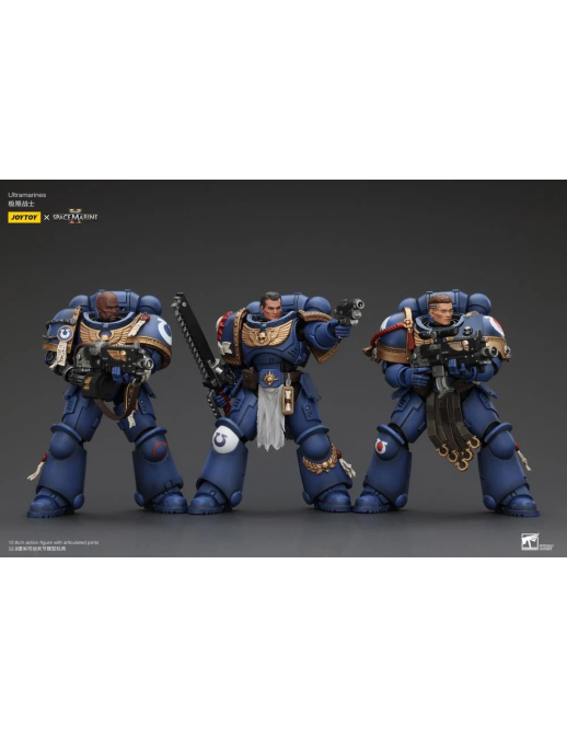 Joy Toy Warhammer 40,000 Space Marine 2 Ultramarines Lieutenant Titus