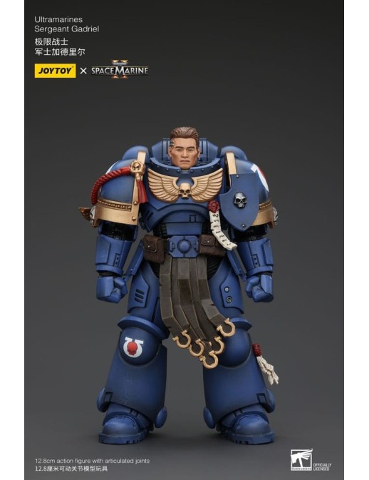 Joy Toy Warhammer 40,000 Space Marine 2 Ultramarines Sergeant Gadriel