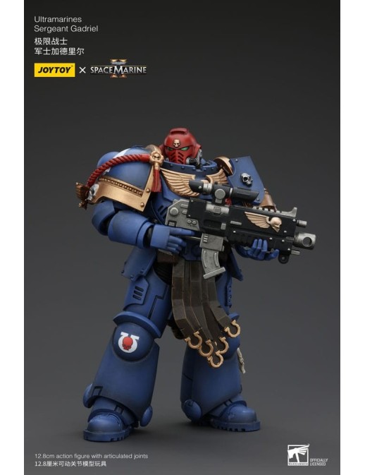 Joy Toy Warhammer 40,000 Space Marine 2 Ultramarines Sergeant Gadriel