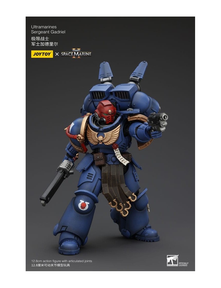 ゲームキャラクター JOYTOY WARHAMMER 40K SM2 SGT.GADRIEL JoyToy Warhammer 40,000: Space Marine 2 Action Figure
