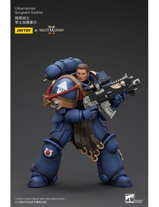 Joy Toy Warhammer 40,000 Space Marine 2 Ultramarines Sergeant Gadriel