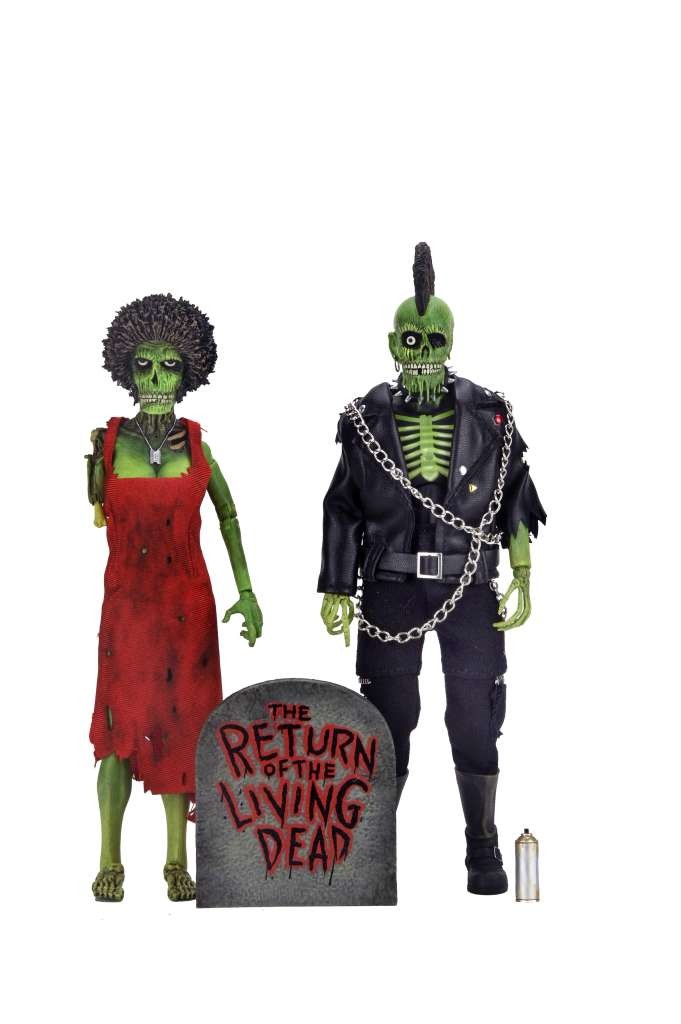 NECA THE RETURN OF THE LIVING DEAD ZOMBIE TRASH & SUICIDE