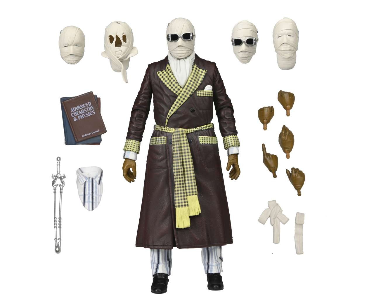 NECA UNIVERSAL MONSTERS ULTIMATE INVISIBLE MAN KEMP HOUSE COLOR VERSION