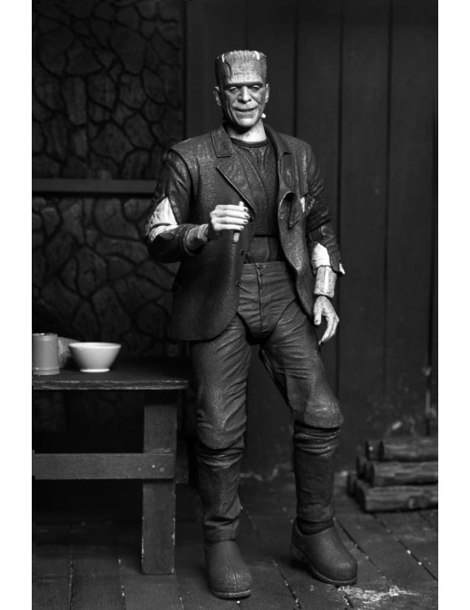 Neca Universal Monsters Ultimate Bride of Frankenstein Frankenstein's Monster Black & White Version