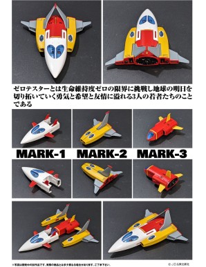 Evolution Toy Future Quest Metal Action Zero Tester Tester 1 Anime Color Version