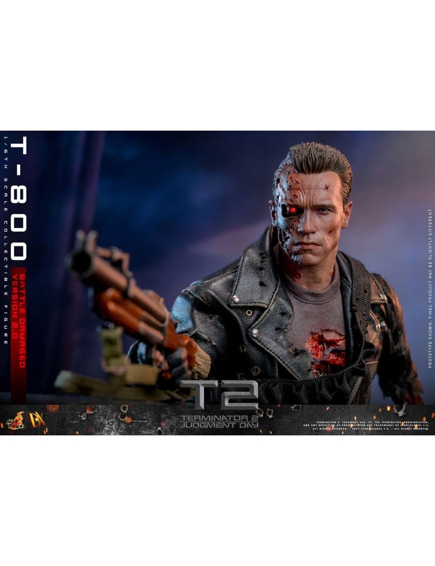 Hot Toys Movie Masterpiece Terminator 2 Judgement Day T-800