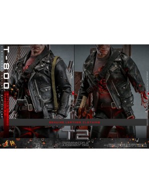 Hot Toys Movie Masterpiece Terminator 2 Judgement Day T-800 Battle Damaged Version 2.0 1/6 Scale Collectible Figure