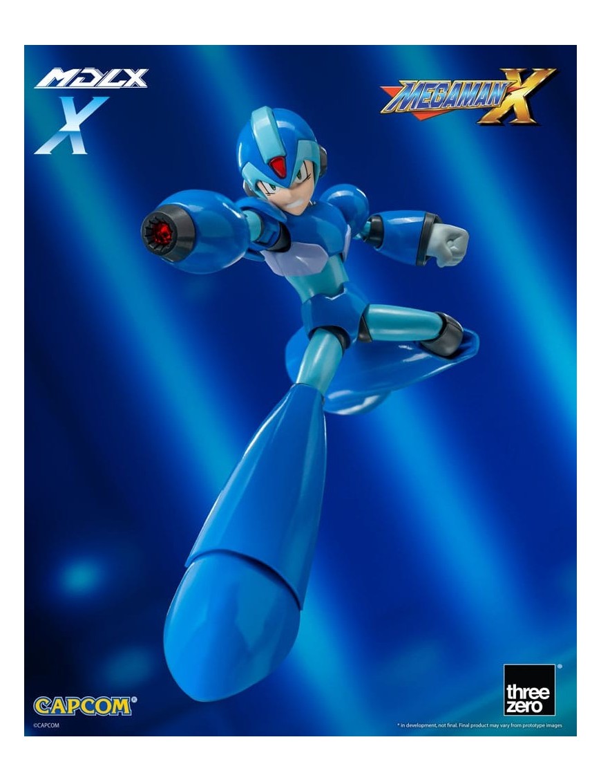 MegaHouse - qazwsx Threezero Mega Man MDLX Articulated Figure Series Mega Man