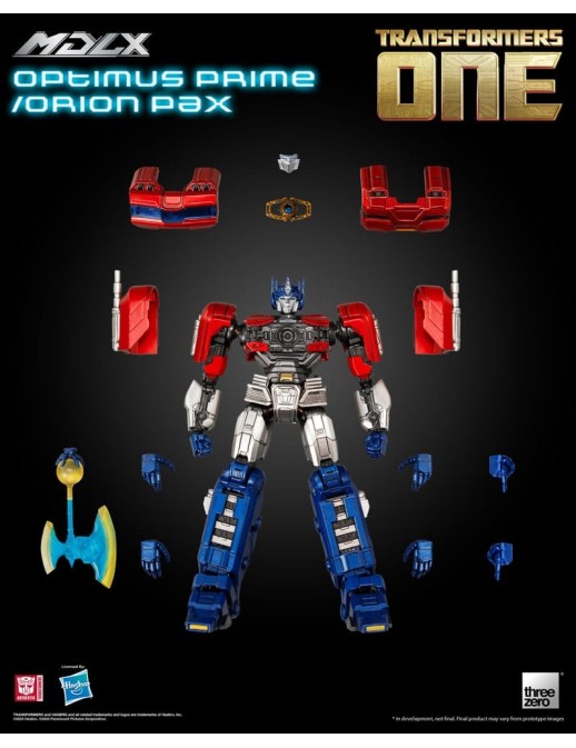 Threezero Transformers One MDLX Articulated Figures Series Orion Pax