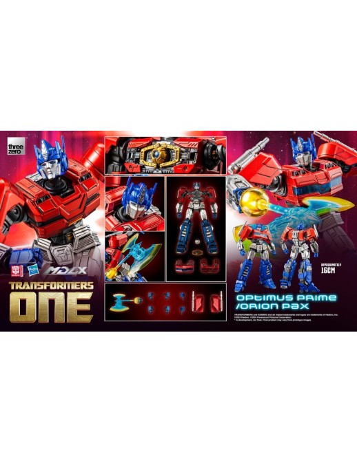 Threezero Transformers One MDLX Articulated Figures Series Orion Pax