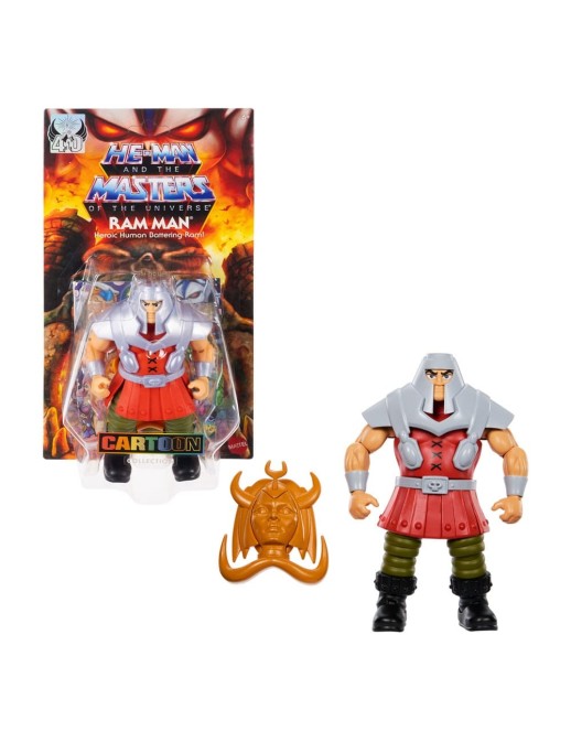 Mattel Masters of the Universe Ram Man Heroic Human Battering Ram Cartoon Collection