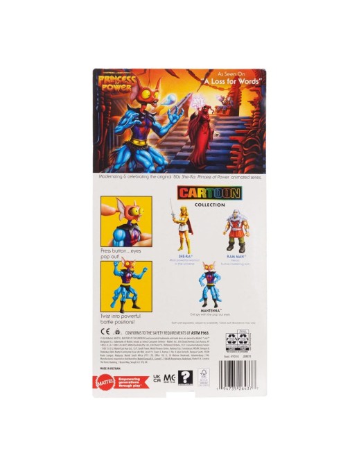 Mattel Masters of the Universe Mantenna The Evil Spy with the Pop Out Eyes Cartoon Collection