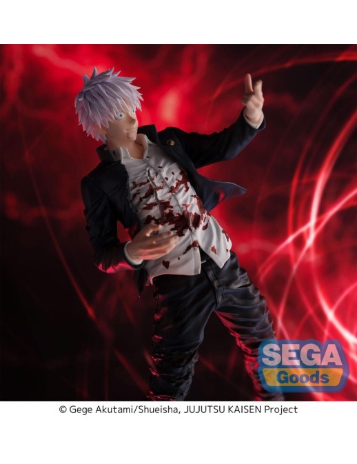 Sega FiGURiZM JuJutsu Kaisen Satoru Gojo Cursed Technique Reversal Red