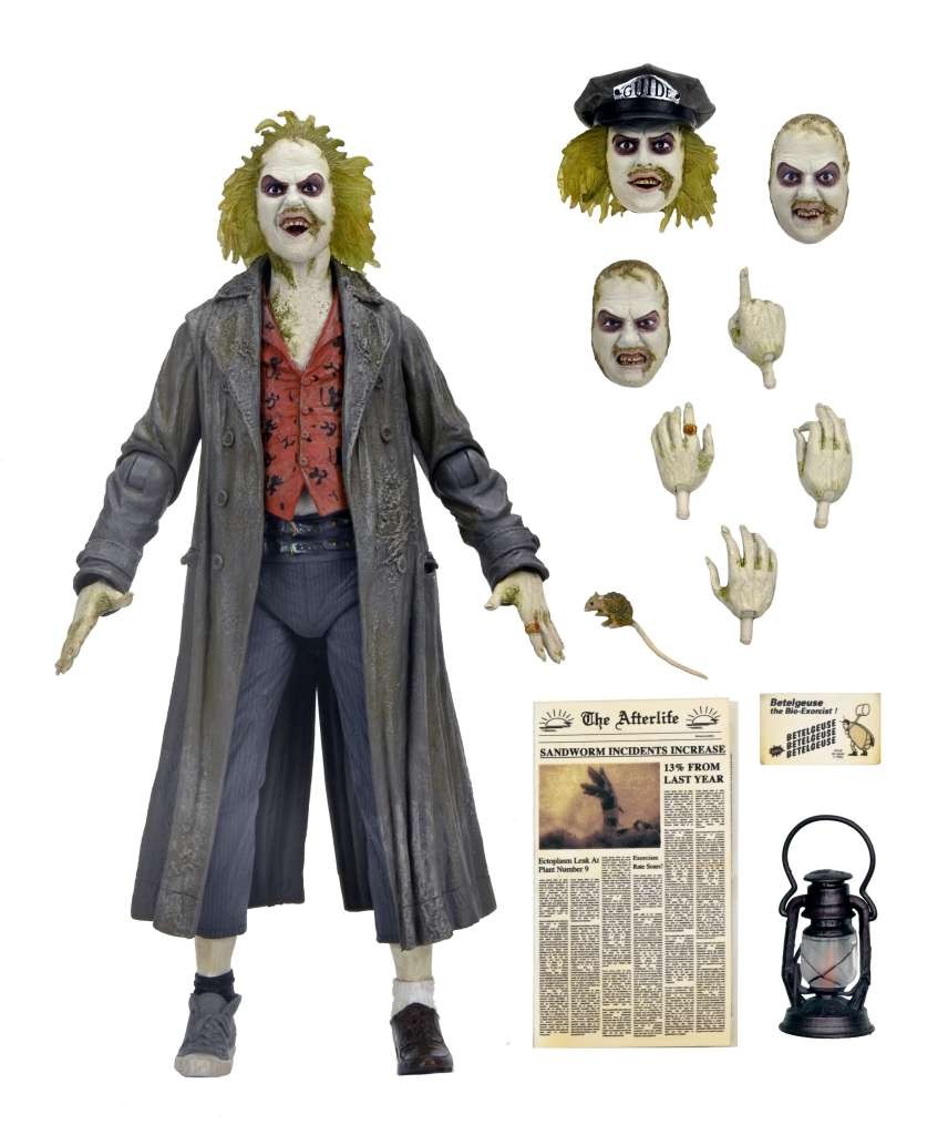 NECA BEETLEJUICE 1988 ULTIMATE BEETLEJUICE THE BIO-EXORCIST